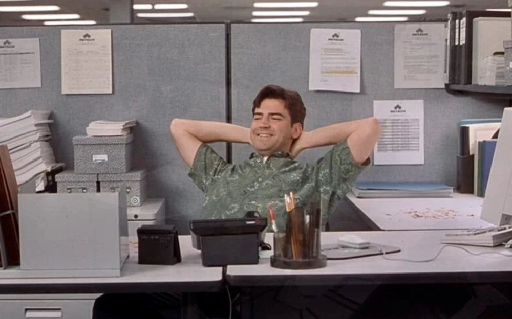 Peter in his zen state